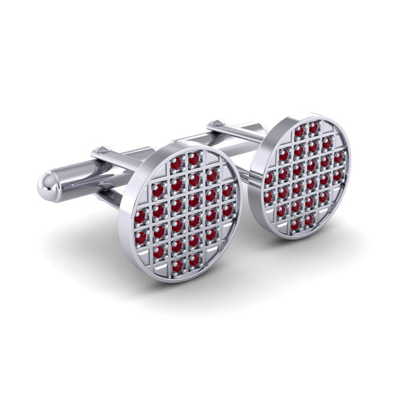 Ruby Cufflinks