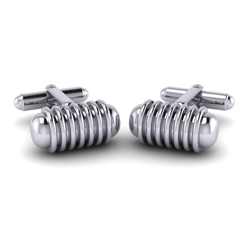 All-Metal Cufflinks
