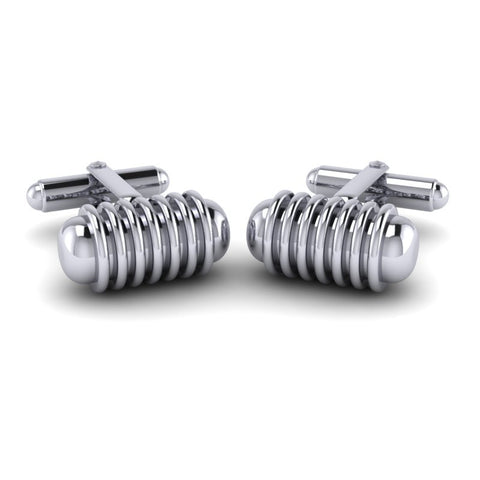 All-Metal Cufflinks
