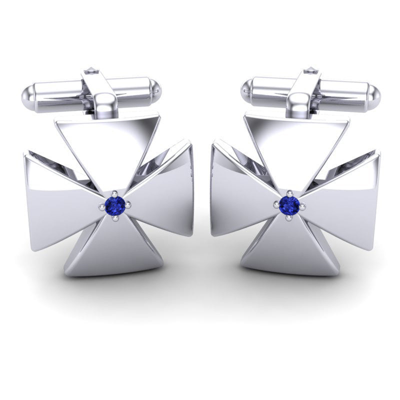 Blue Sapphire Cufflinks