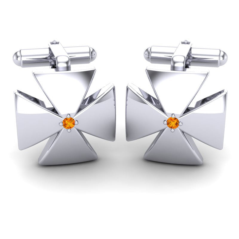 Citrine Cufflinks