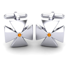 Citrine Cufflinks