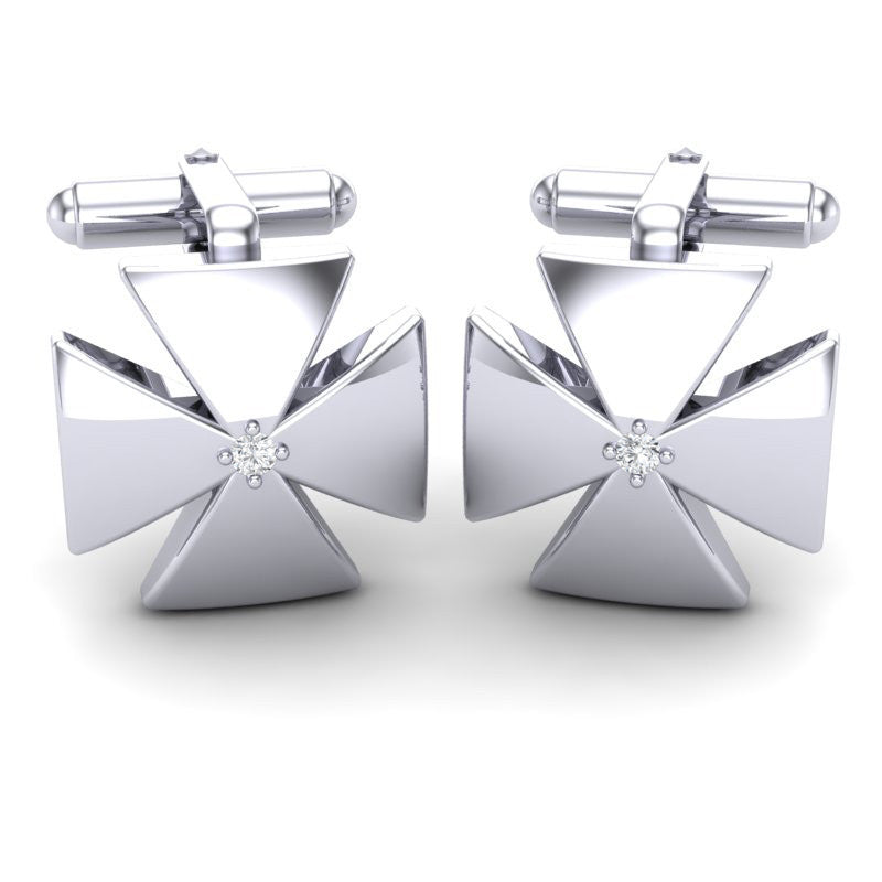 Diamond Cufflinks