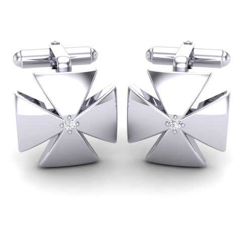 Diamond Cufflinks