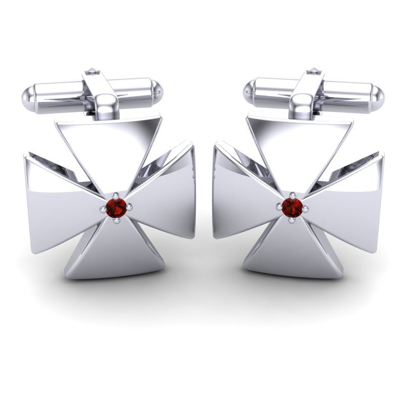 Garnet Cufflinks