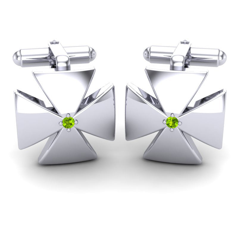 Peridot Cufflinks