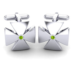 Peridot Cufflinks