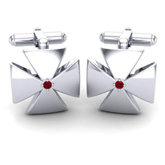 Ruby Cufflinks