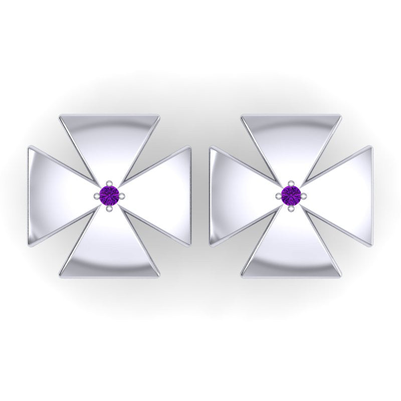 Amethyst Cufflinks