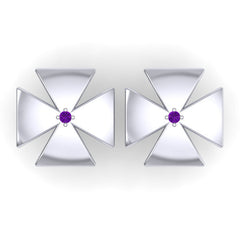 Amethyst Cufflinks