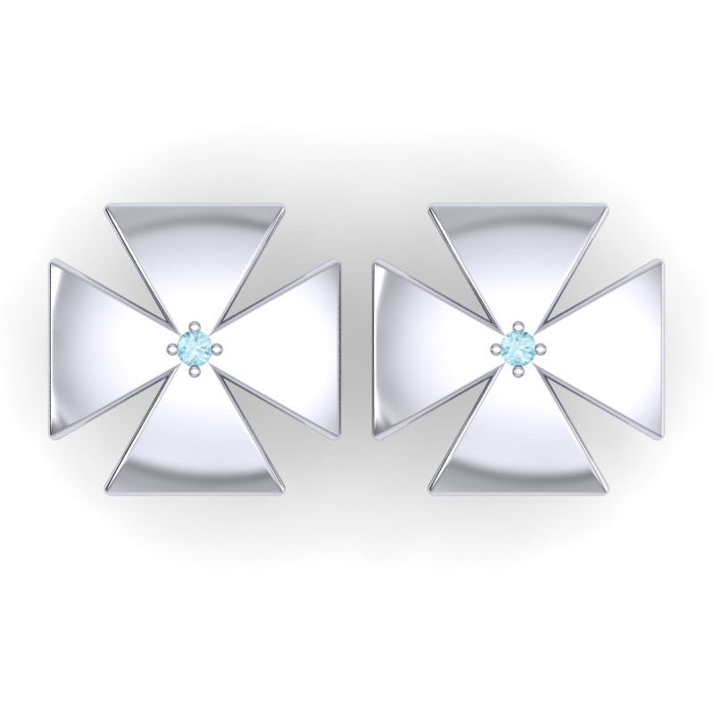 Aquamarine Cufflinks