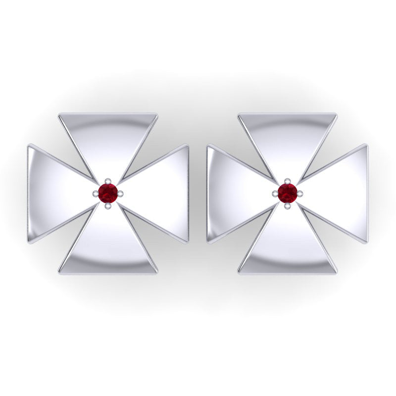Ruby Cufflinks