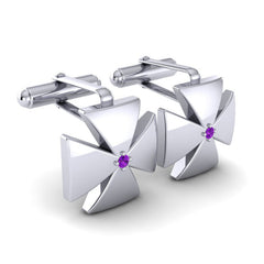 Amethyst Cufflinks
