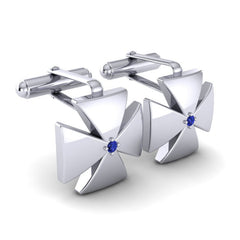 Blue Sapphire Cufflinks