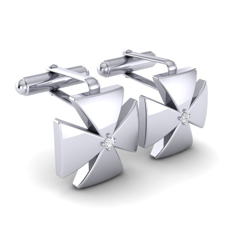 Diamond Cufflinks