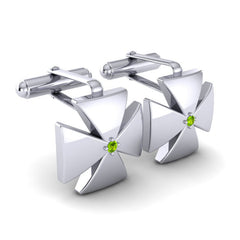 Peridot Cufflinks