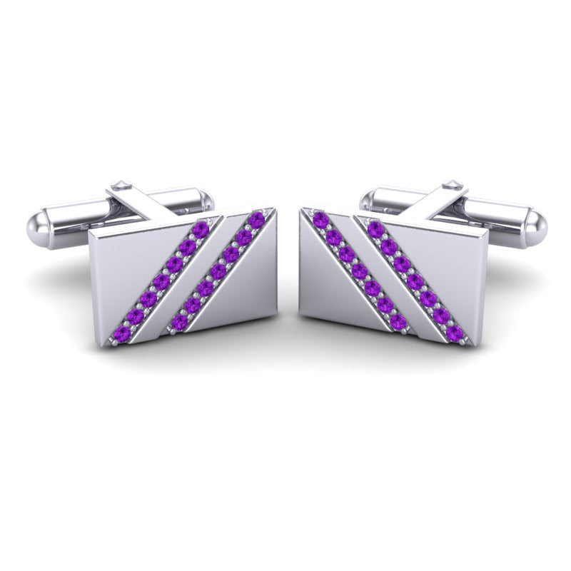 Amethyst Cufflinks