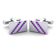 Amethyst Cufflinks