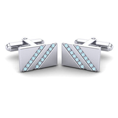 Aquamarine Cufflinks
