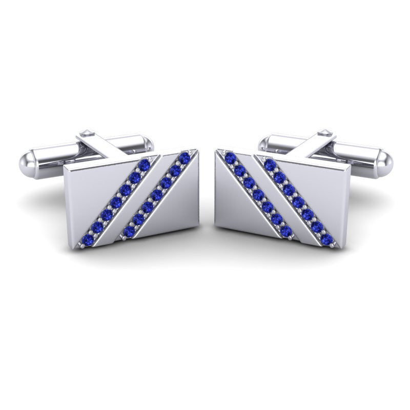 Blue Sapphire Cufflinks