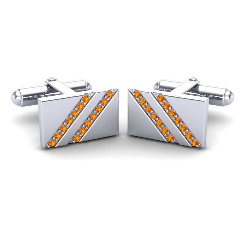 Citrine Cufflinks
