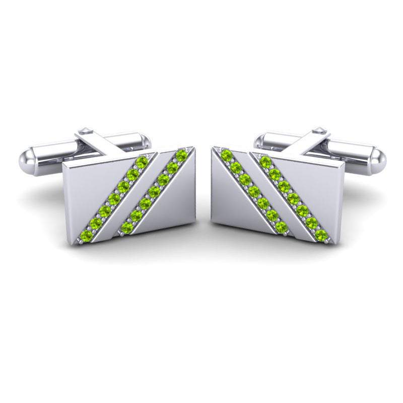 Peridot Cufflinks