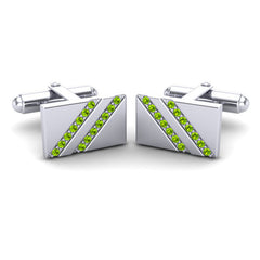 Peridot Cufflinks