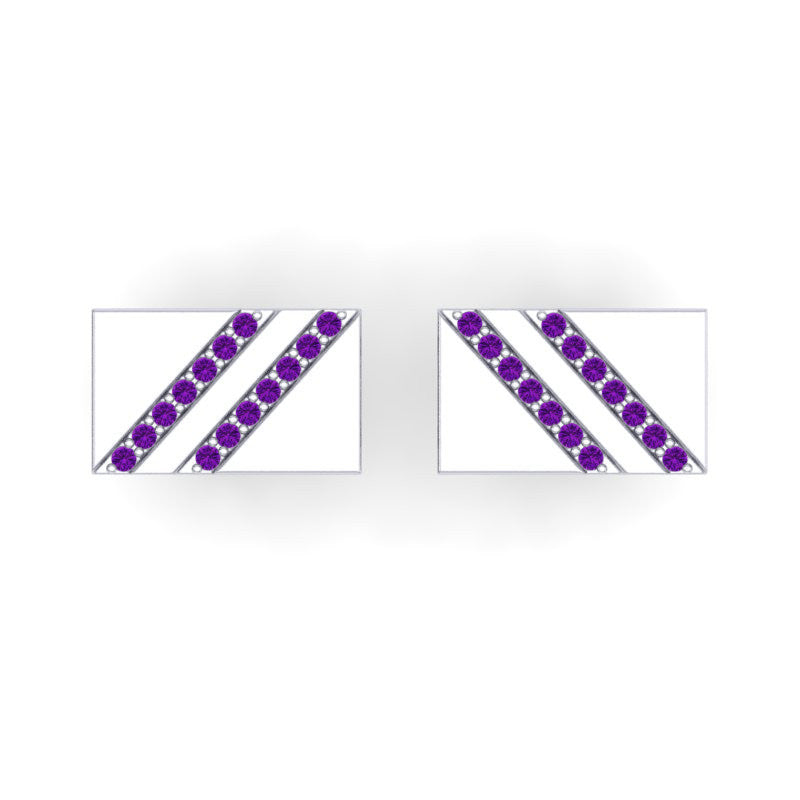 Amethyst Cufflinks