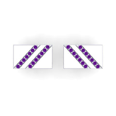 Amethyst Cufflinks