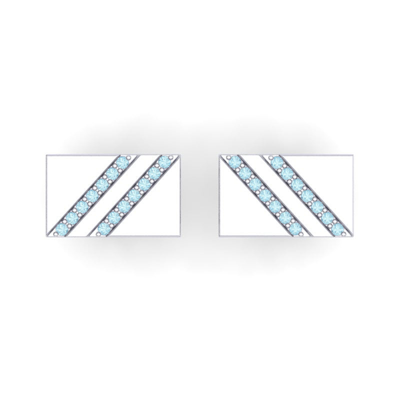 Aquamarine Cufflinks
