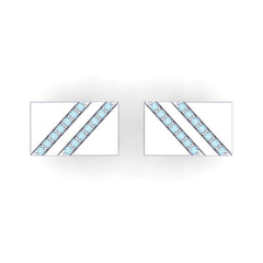 Aquamarine Cufflinks