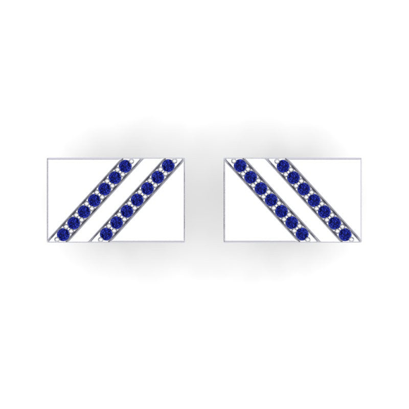 Blue Sapphire Cufflinks