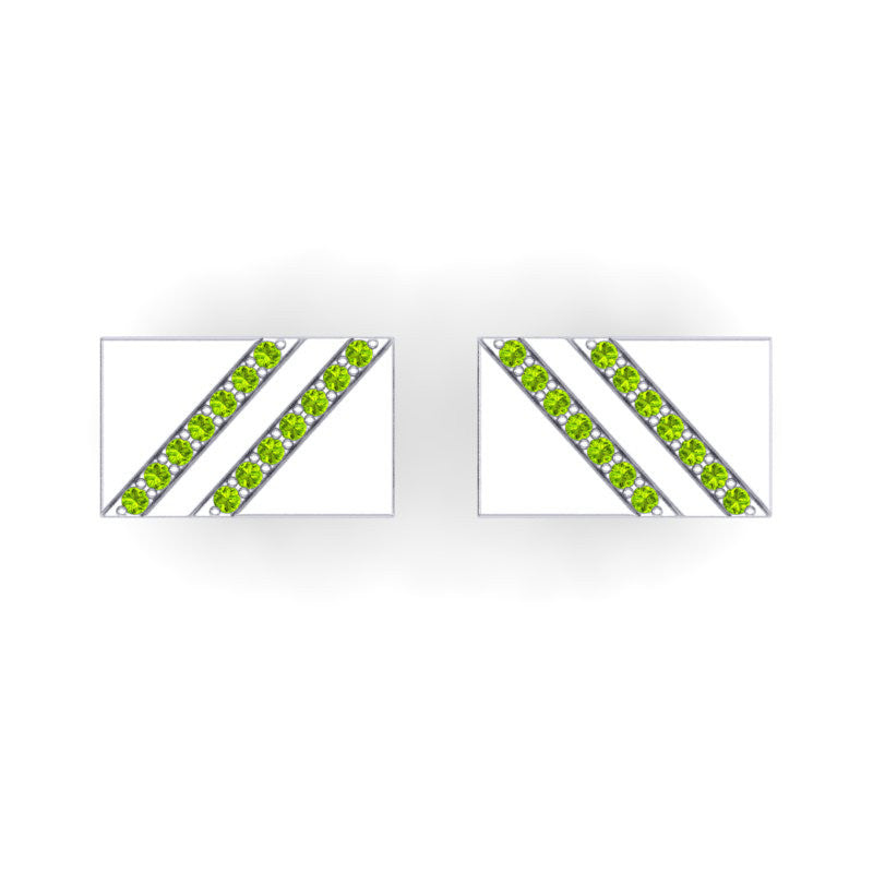 Peridot Cufflinks