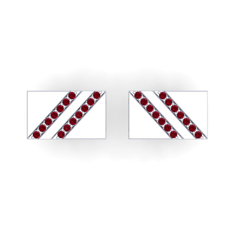 Ruby Cufflinks