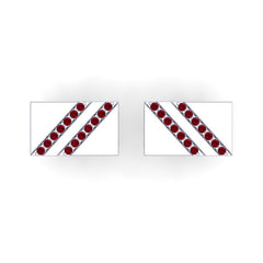 Ruby Cufflinks