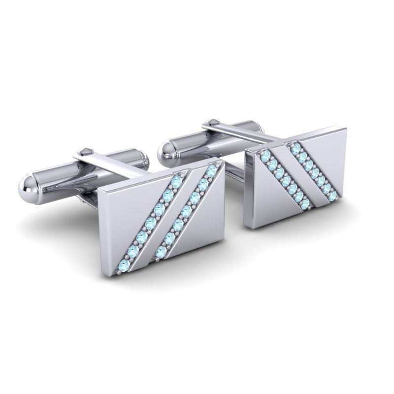 Aquamarine Cufflinks