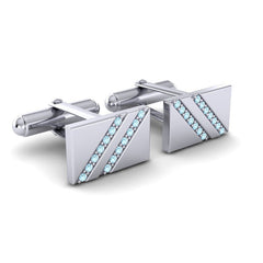Aquamarine Cufflinks