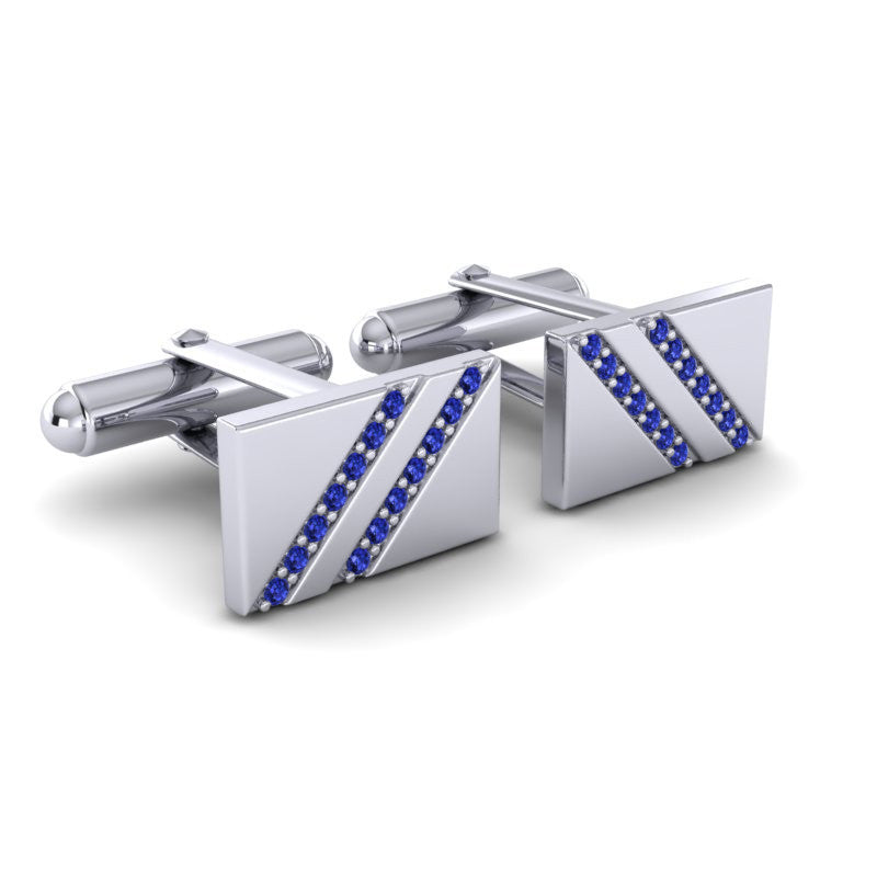 Blue Sapphire Cufflinks