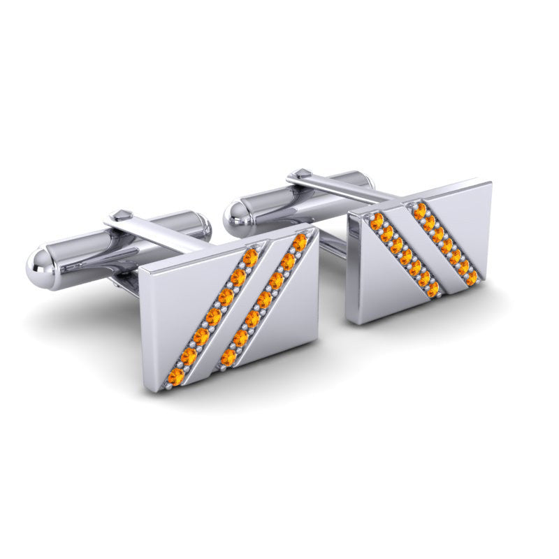 Citrine Cufflinks