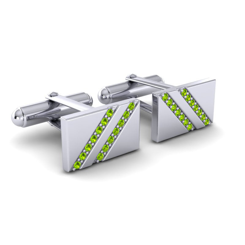 Peridot Cufflinks