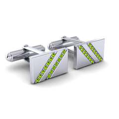 Peridot Cufflinks