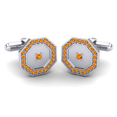 Citrine Cufflinks