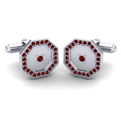 Garnet Cufflinks