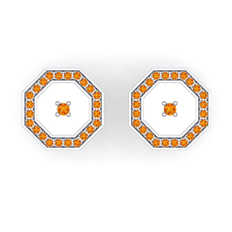 Citrine Cufflinks