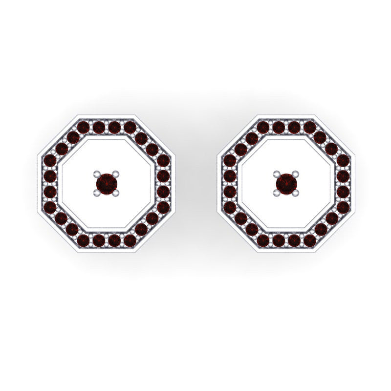 Garnet Cufflinks