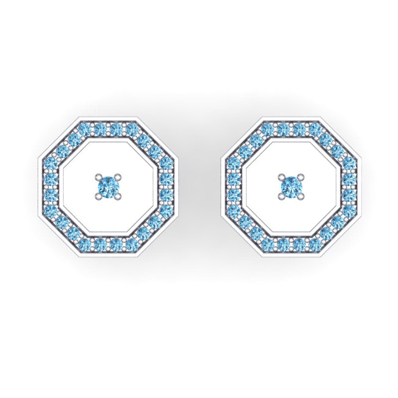Pink Tourmaline Cufflinks