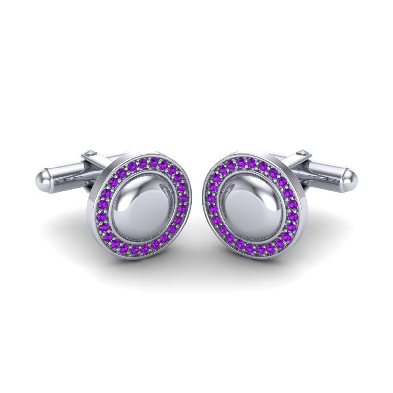 Amethyst Cufflinks