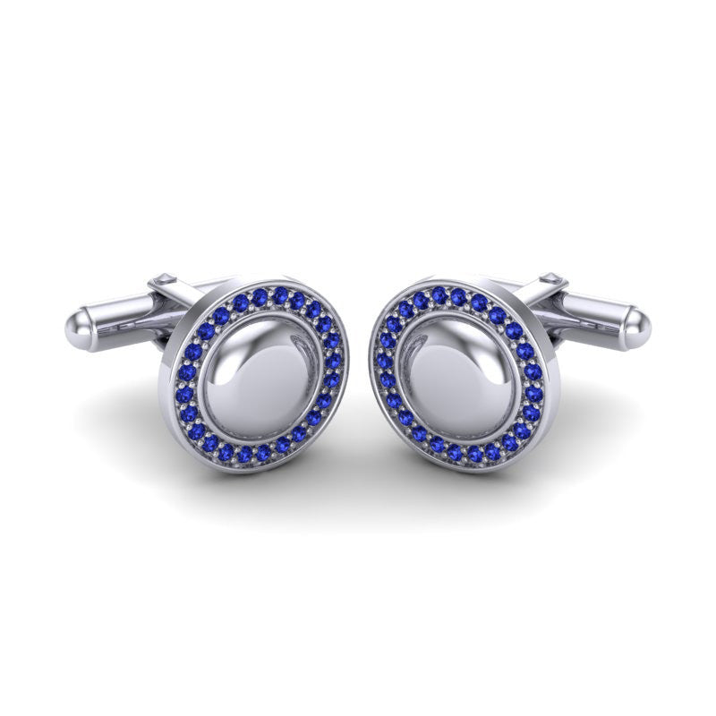 Blue Sapphire Cufflinks