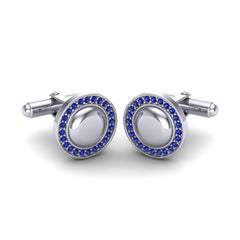 Blue Sapphire Cufflinks