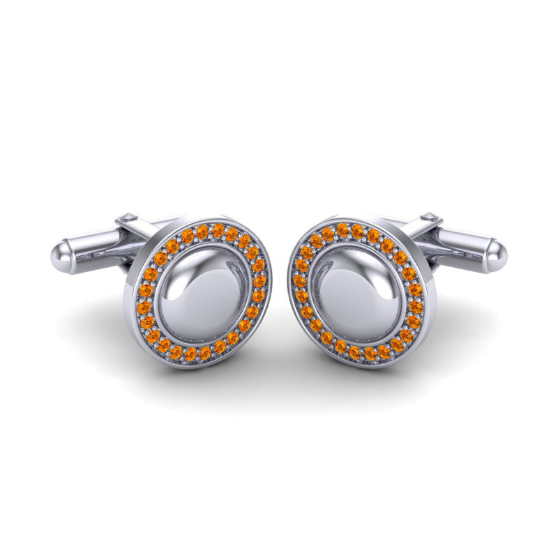 Citrine Cufflinks